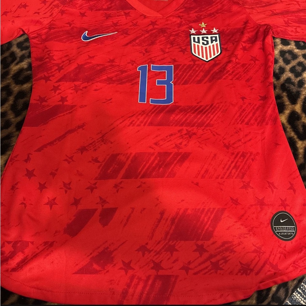 Nike Red USA Soccer Jersey